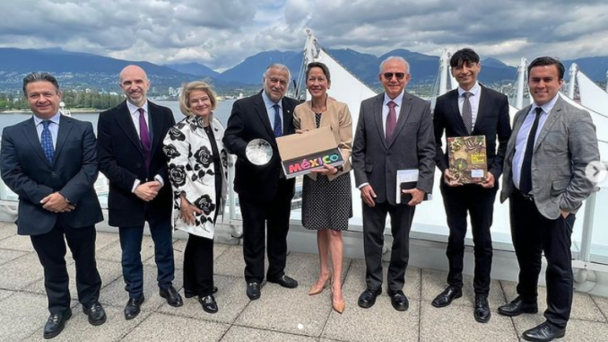 Miguel Torruco, secretario de Turismo de México en Vancouver